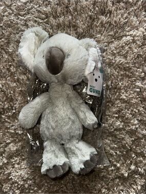 Baby GUND Koala Plush Stuffed Animal Gray NWT Soft Lovey Toy